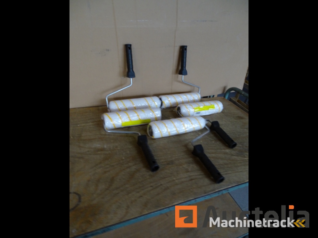 5 Wand- en plafondverfrollers met handvat
