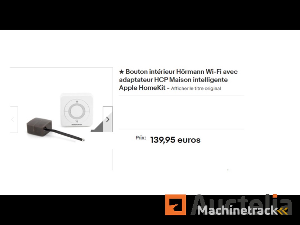 HÖRMANN WLAN-drukknop met Apple-adapter