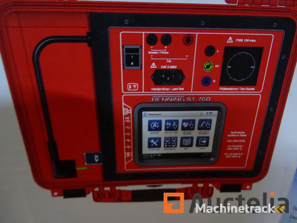 Set testers voor het testen van elektrische apparaten BENNING ST 755 Winkelwaarde 2754 €
