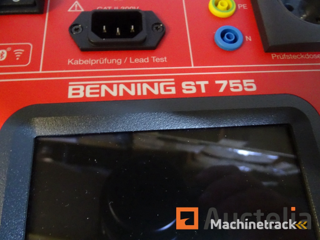 Set testers voor het testen van elektrische apparaten BENNING ST 755 Winkelwaarde 2754 €