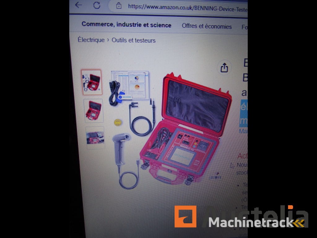 Set testers voor het testen van elektrische apparaten BENNING ST 755 Winkelwaarde 2754 €