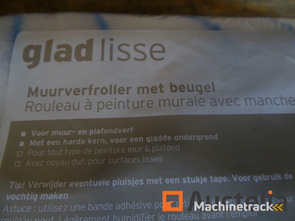 3 sets van 2 GAMMA Muurverfrollers met Handvat