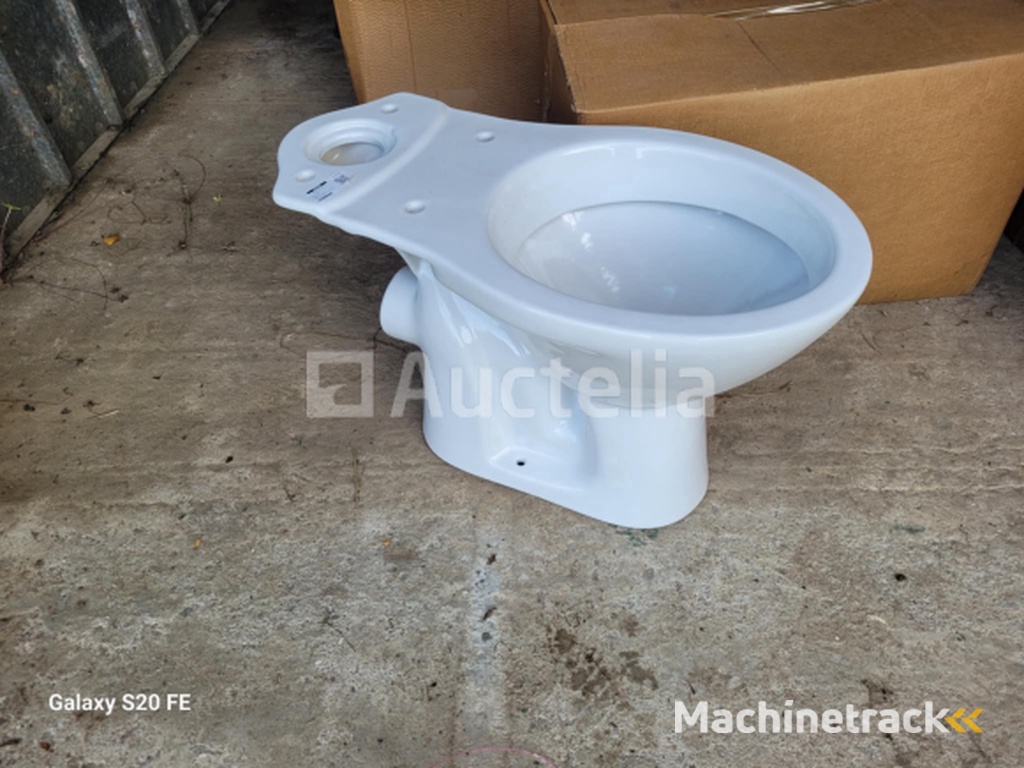 Porseleinen toiletpot HERTON ca. 30 STUKS