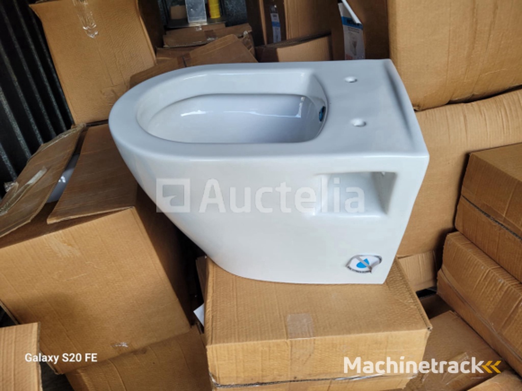 Porseleinen toiletpot HERTON ca. 30 STUKS