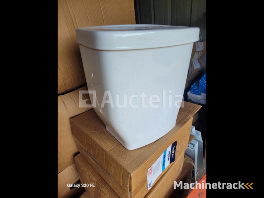 Porseleinen toiletpot HERTON ca. 30 STUKS