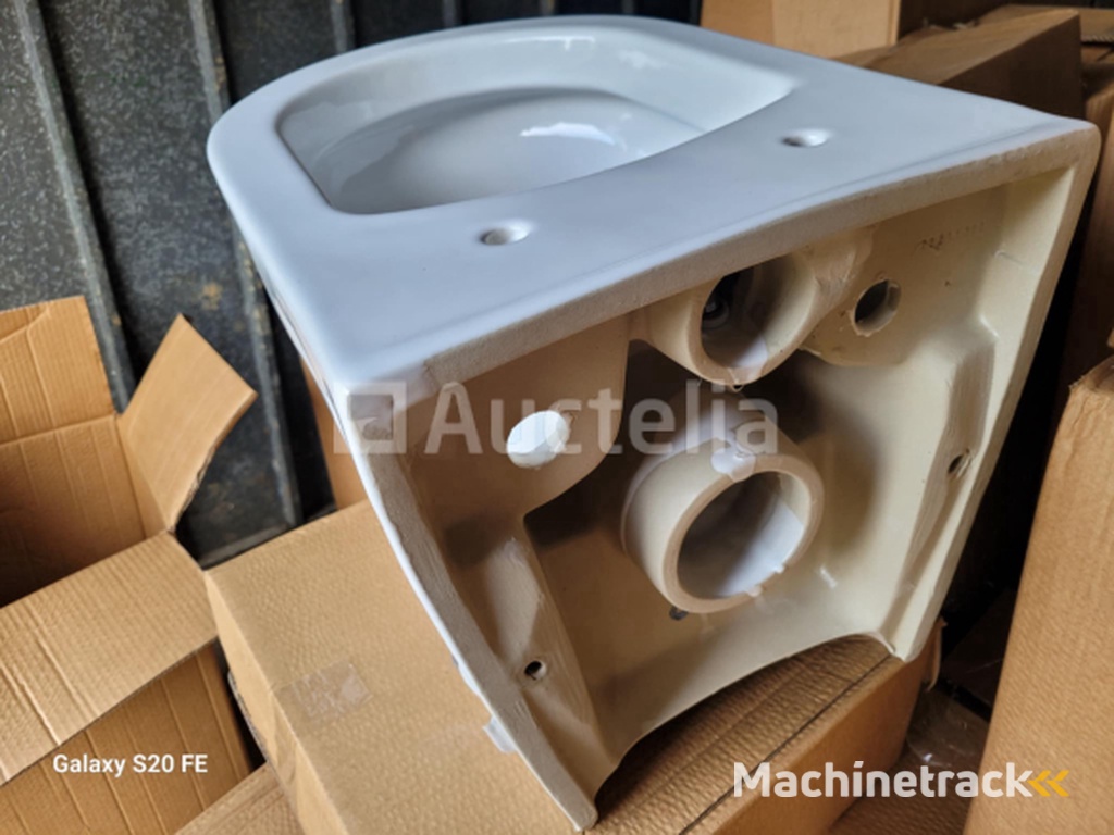 Porseleinen toiletpot HERTON ca. 30 STUKS