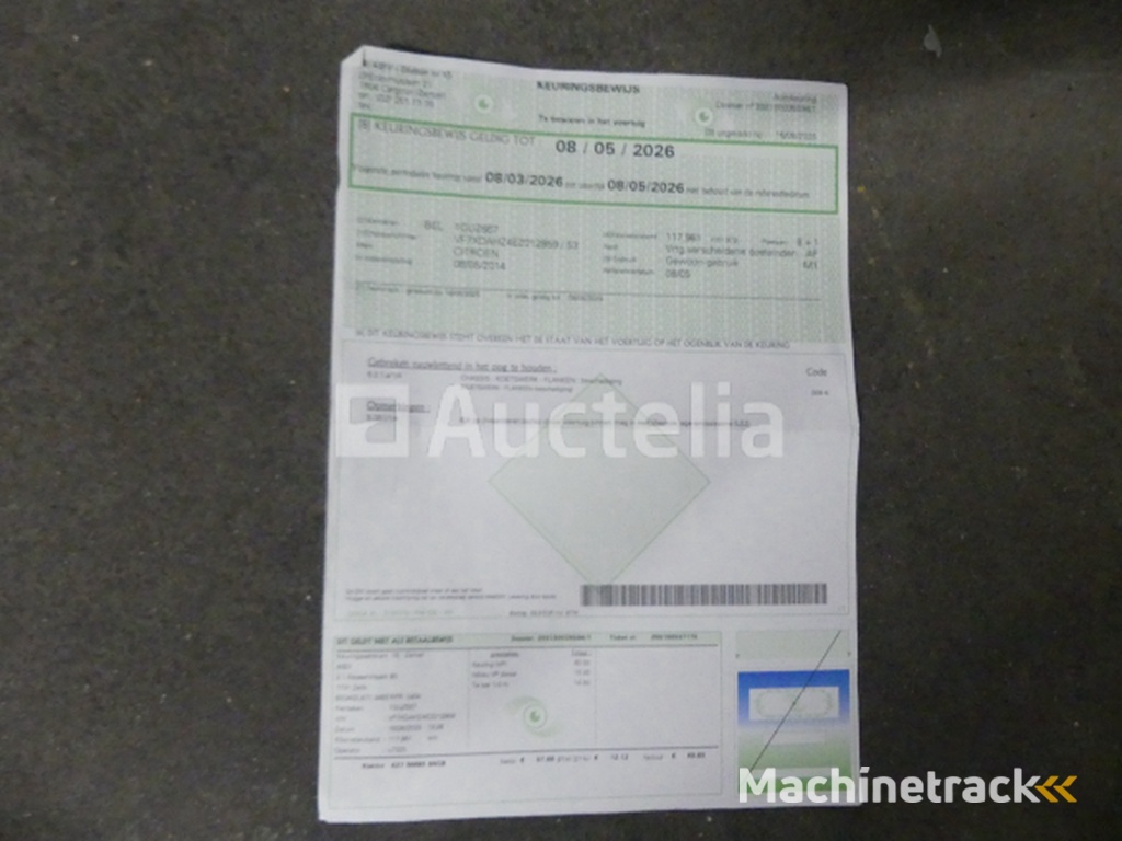 Auto Citroën jumpy (2014-118.921 km)