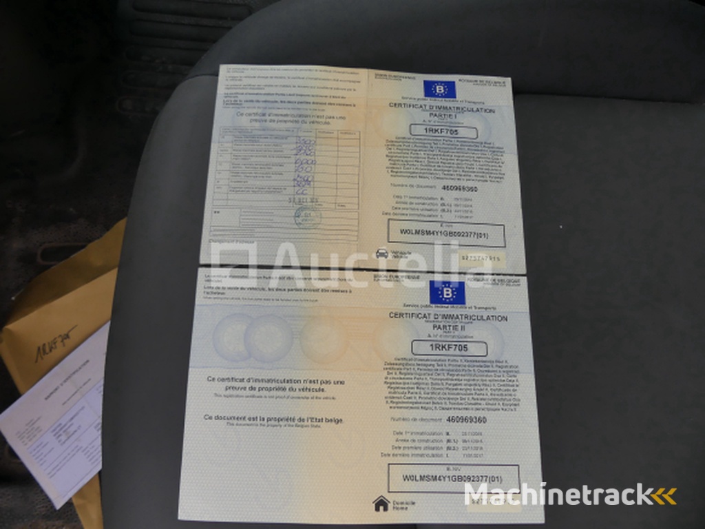 Opel Movano drieweg bestelwagen (2015-56.037 km)