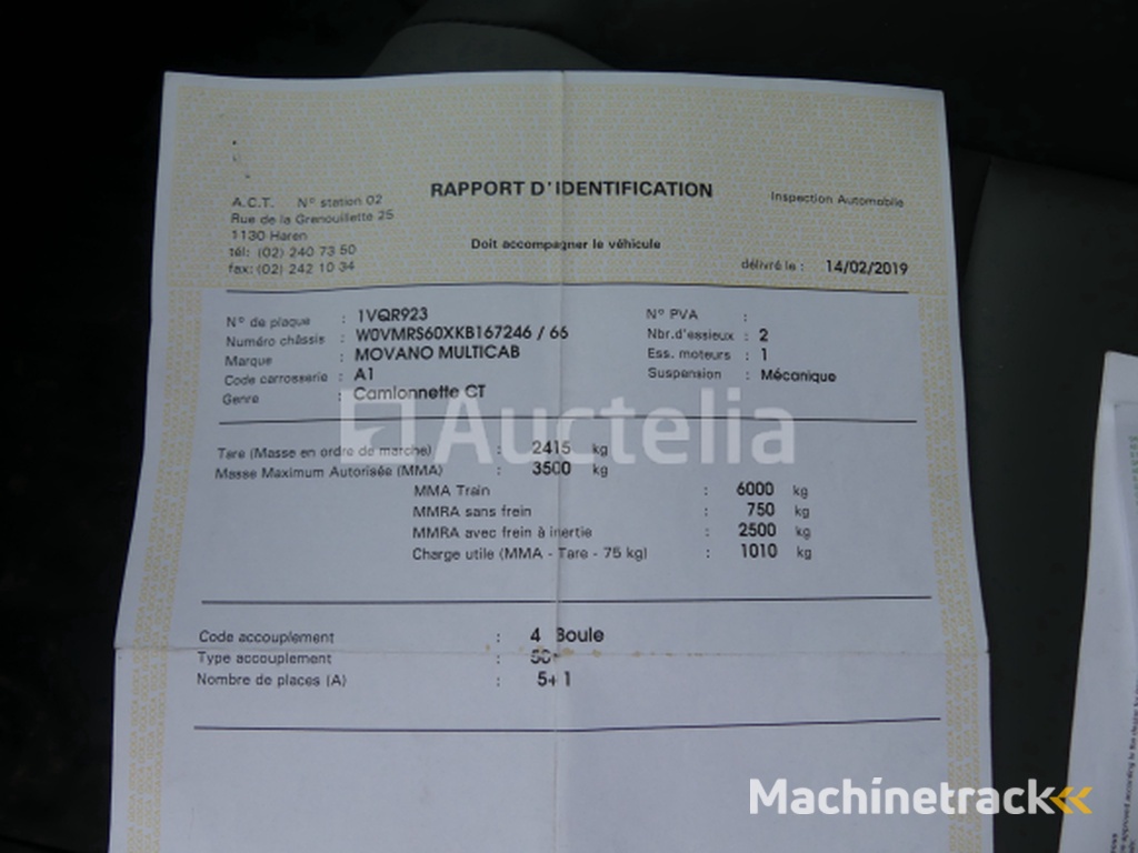 Opel Movano bestelwagen