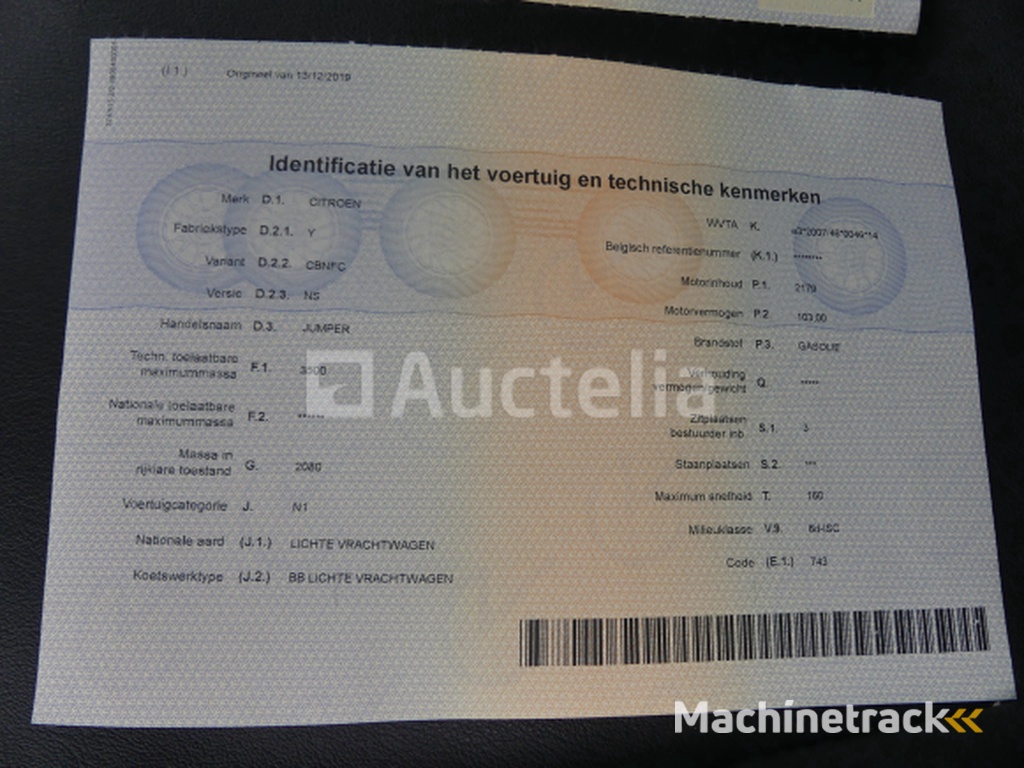 Citroën Jumper bestelwagen (2019-135.824 km)