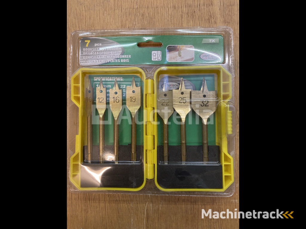 7 delige speedboor set 10-32 mm