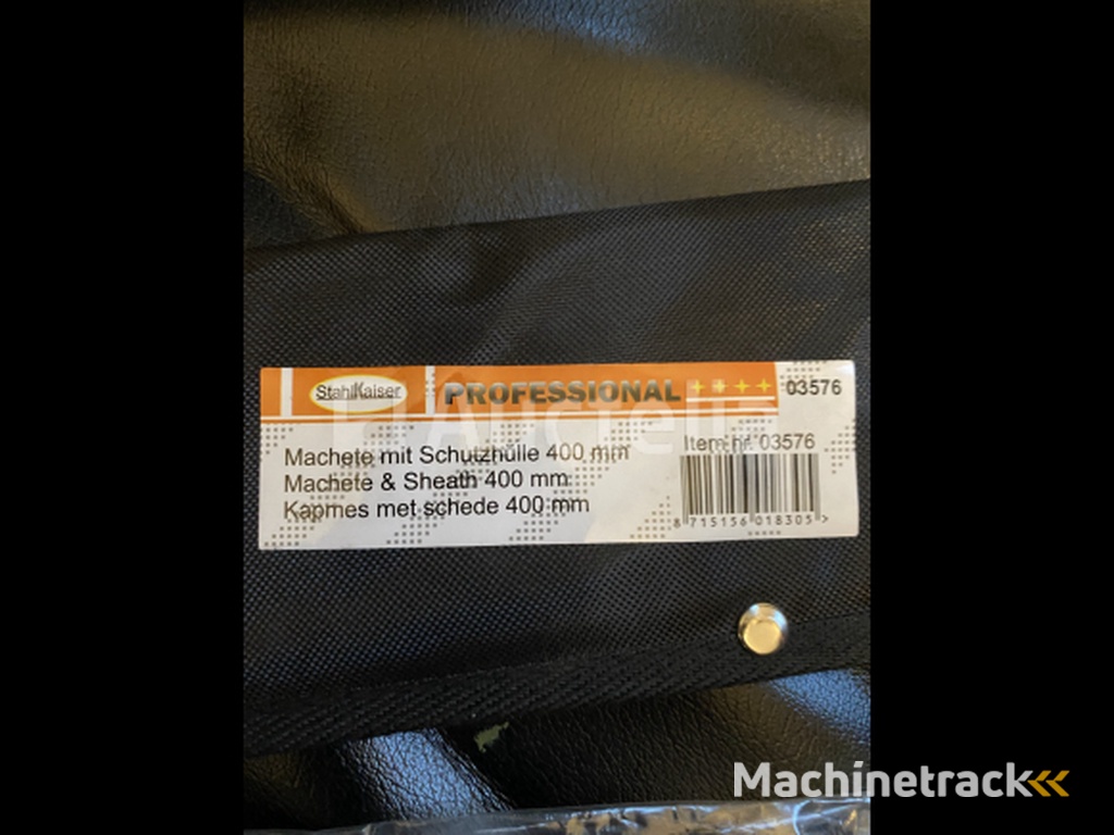 Machette 40 cm met etui