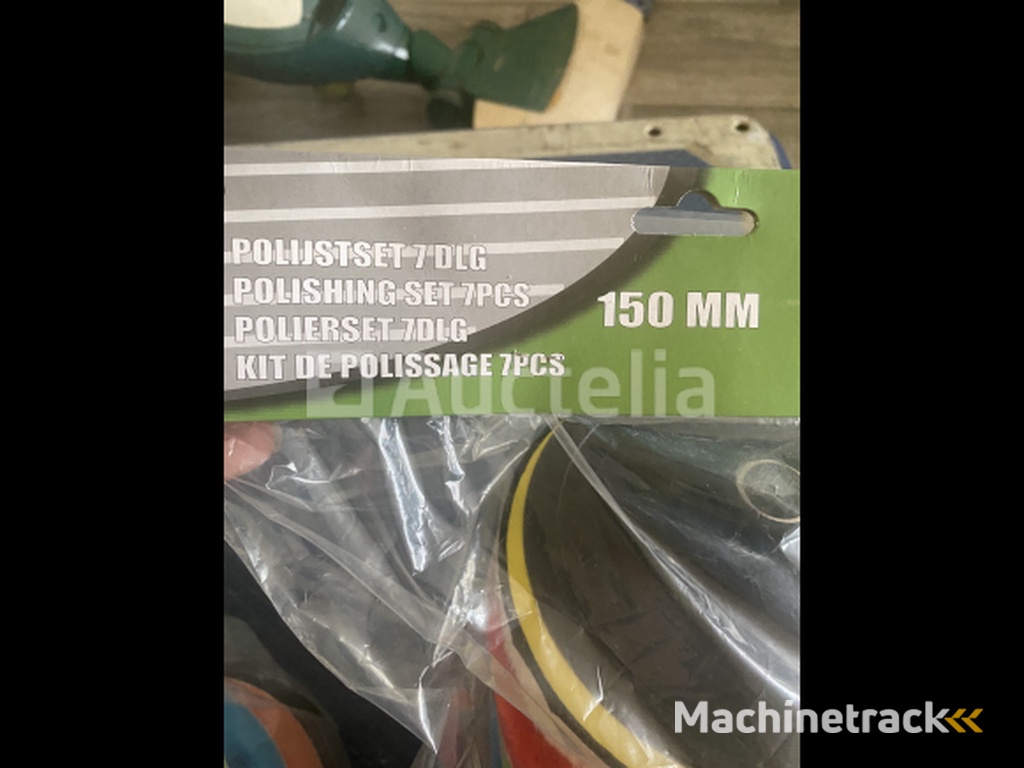 Polijst set 7 delig 150 mm