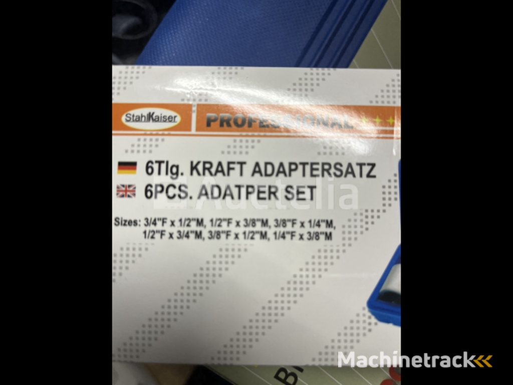 6 delige adapter set