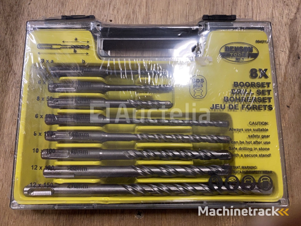 8 delige sds borenset