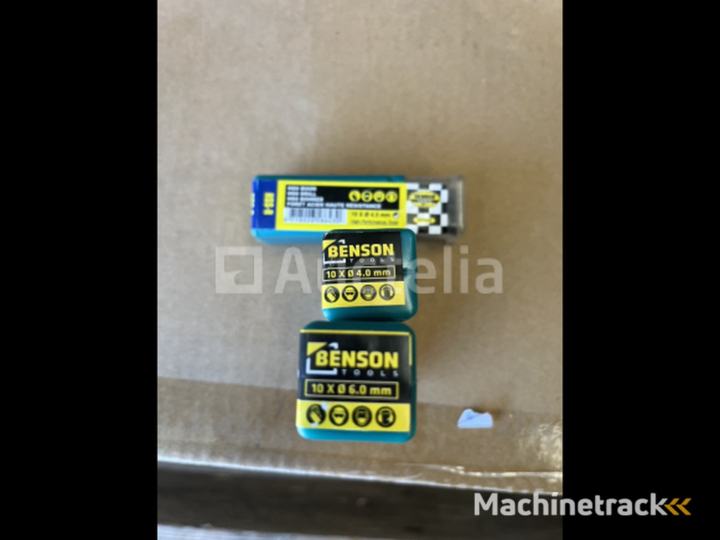 30 HSS metaalboren 4, 4,5 en 6 mm