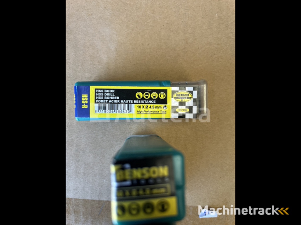 30 HSS metaalboren 4, 4,5 en 6 mm