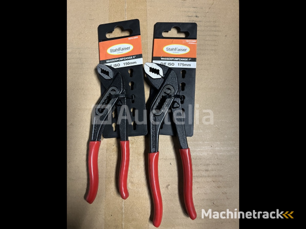 2 x water pump pliers 150 and 175 mm