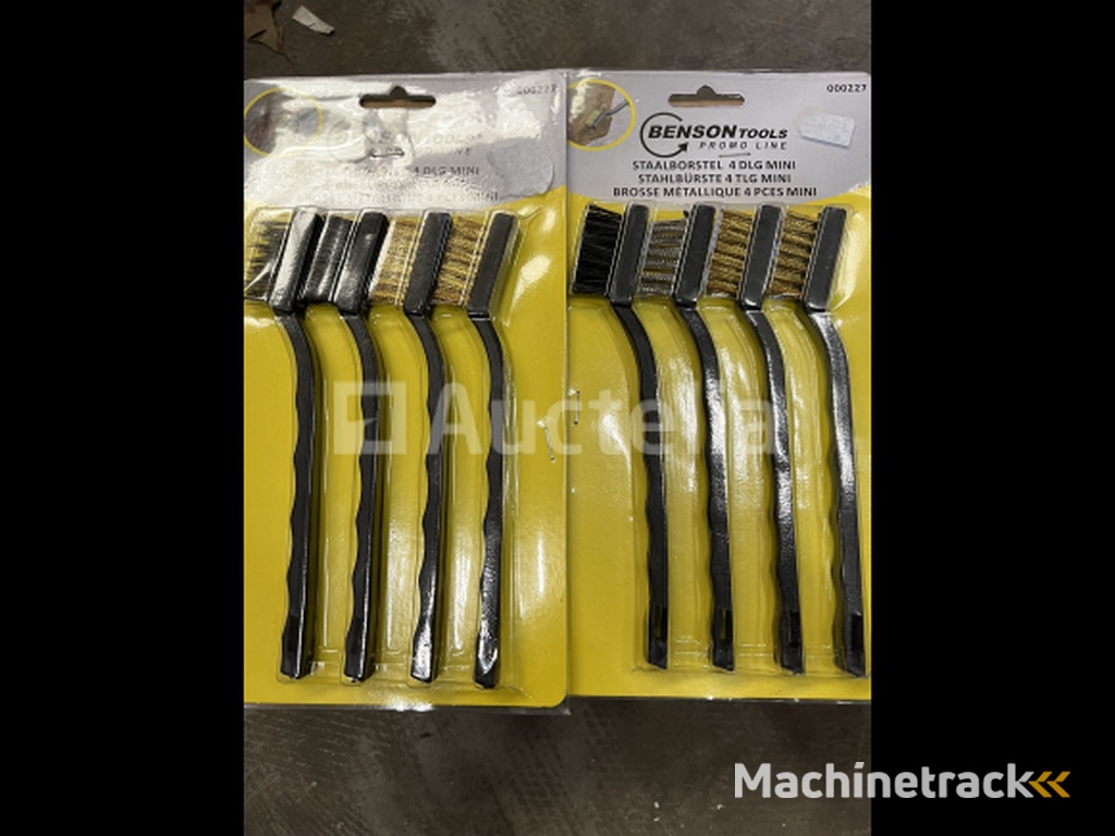 2 sets mini staalborstels