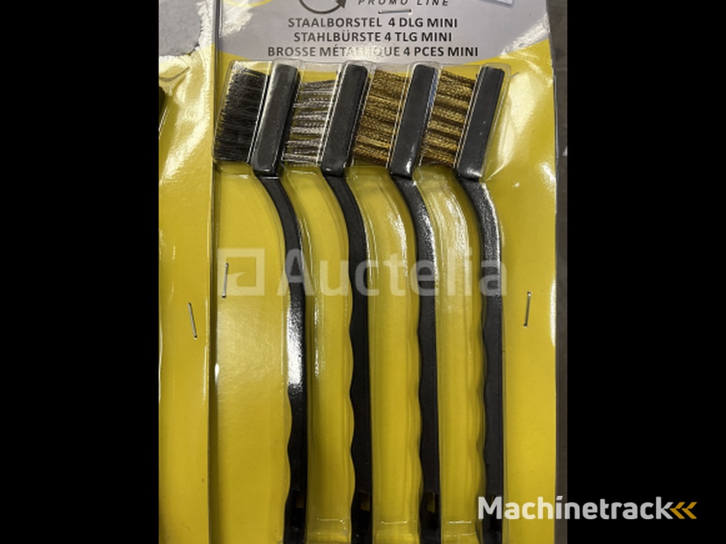 2 sets mini staalborstels
