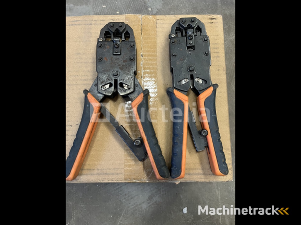 2 x krimptang ongebruikt