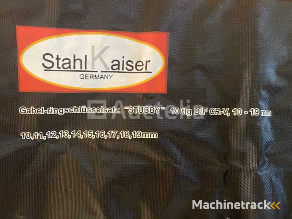 10 piece Stitch ring wrench set Stubby 10-19mm