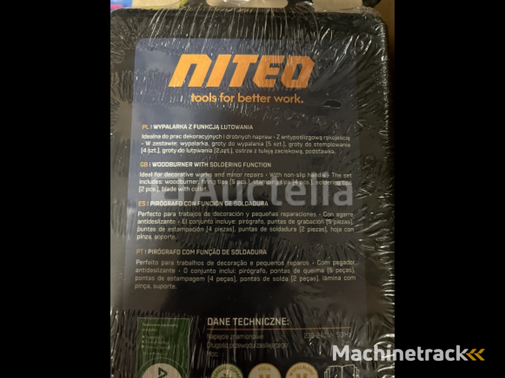 Wood burner with soldering function Niteo