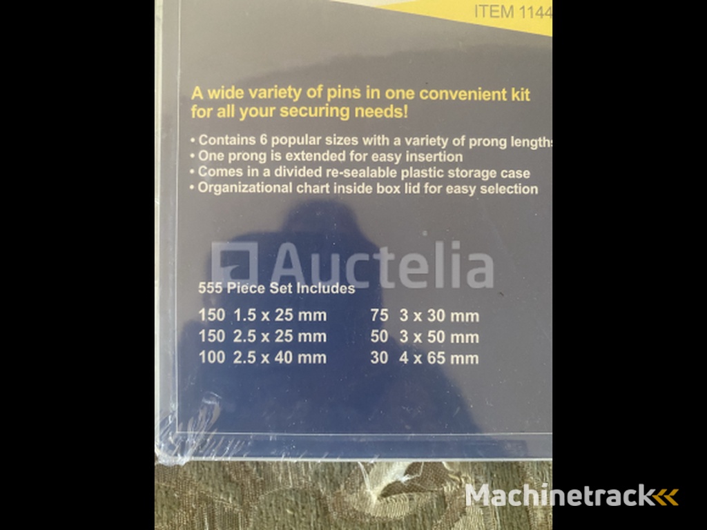 Split pin set 555 pieces