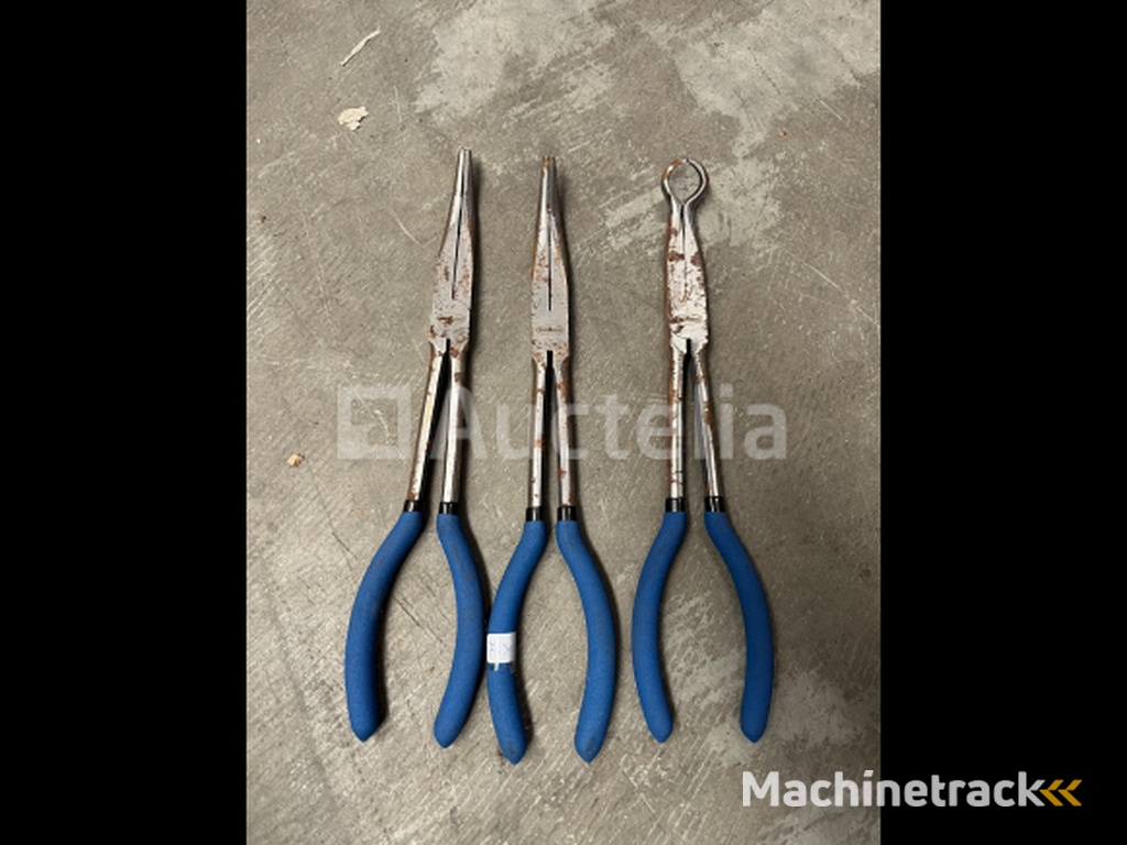 3 x long-mouth pliers