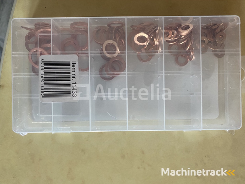 110 piece copper rings set