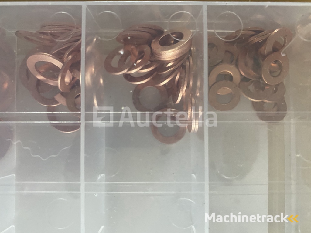 110 piece copper rings set