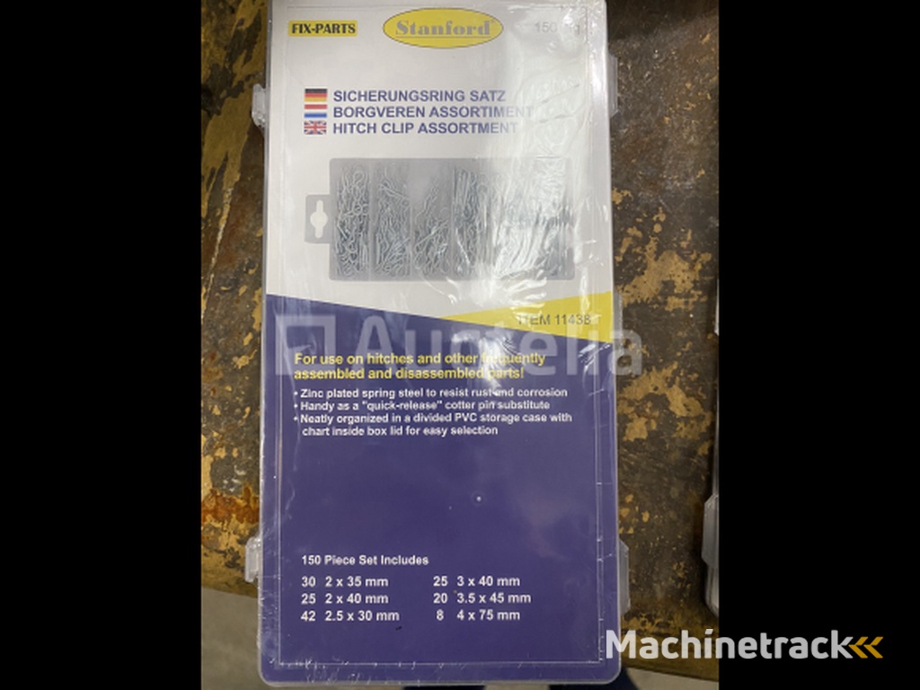 Circlip assortment 150 pieces