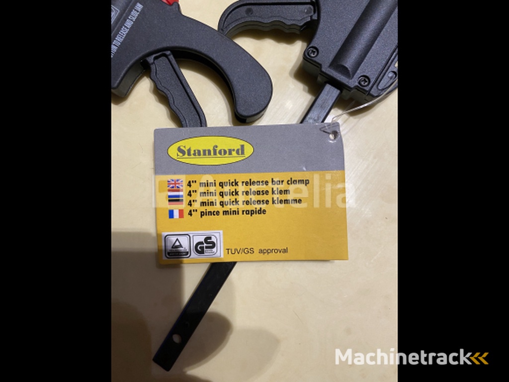 3 Quick Release Clamps 4"