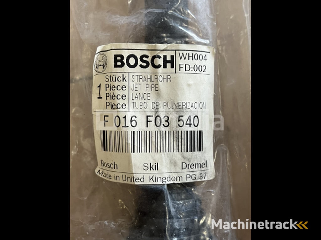 Bosch lance and brush for high-pressure cleaner