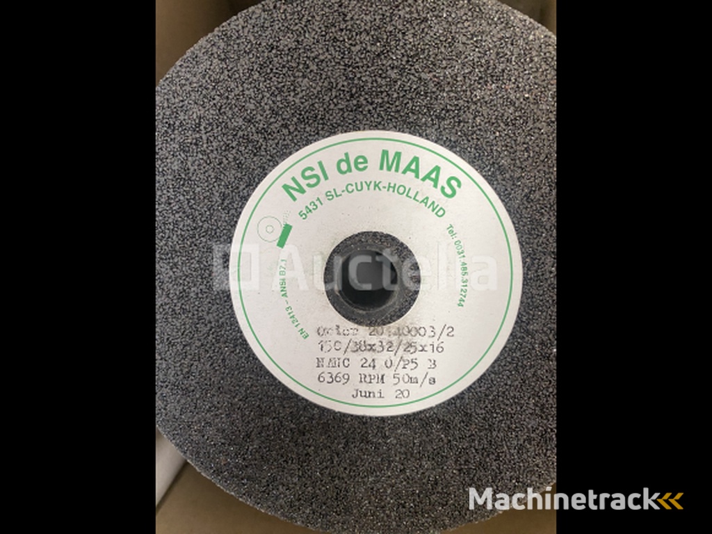 9 x grinding stone 150mm