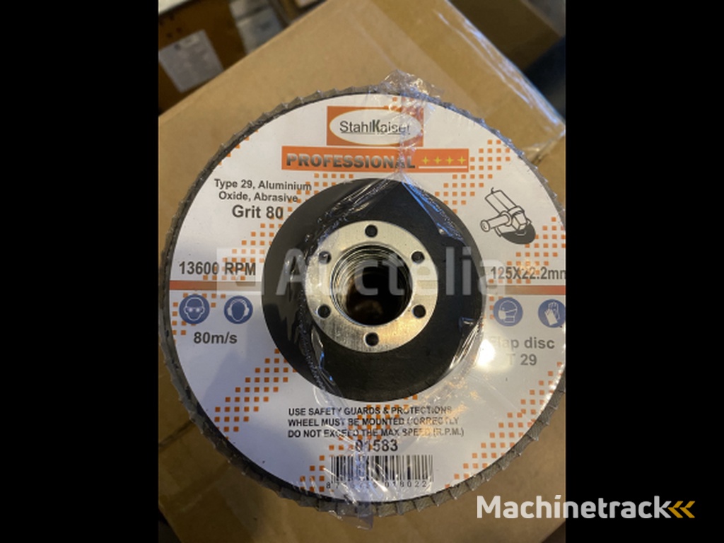 10 x Grinding disc flap disc 125x22mm, metal, grit 60