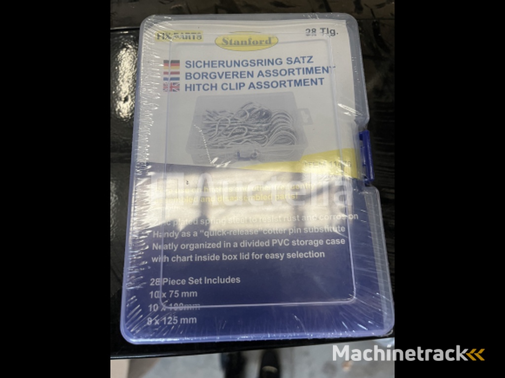 Borgveren assortiment 75, 100 en 125 mm