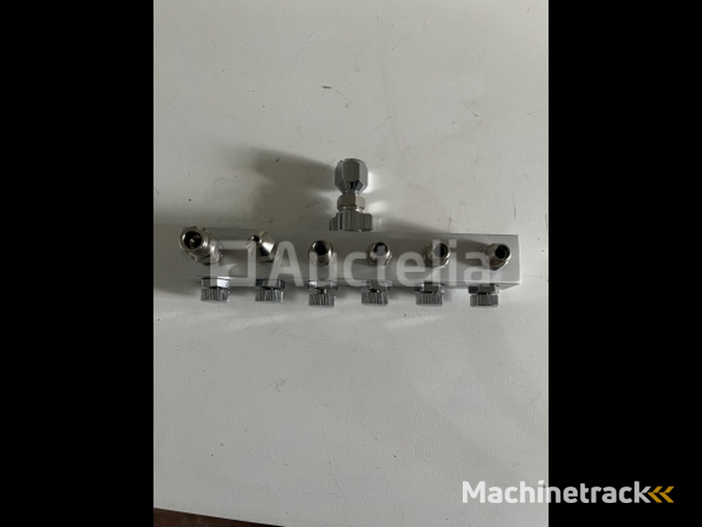 Airbrush persluchtverdeler 6-voudig