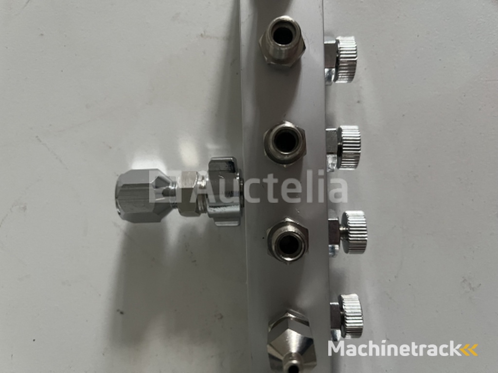 Airbrush persluchtverdeler 6-voudig