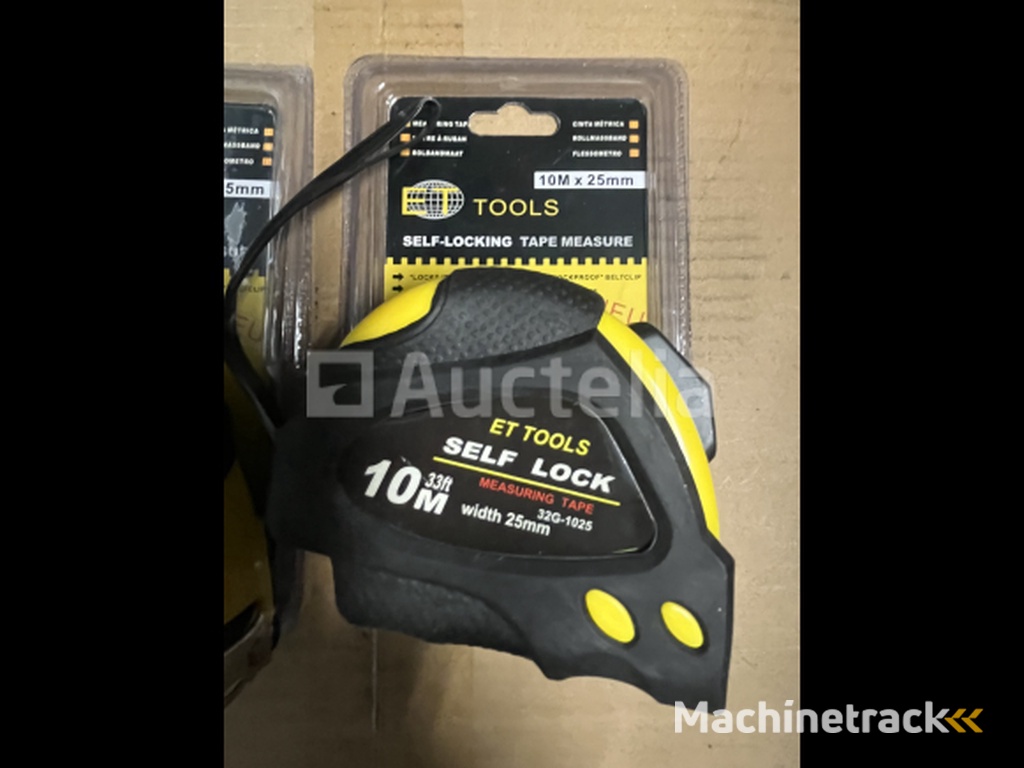 2x tape measure 10 meters rubber