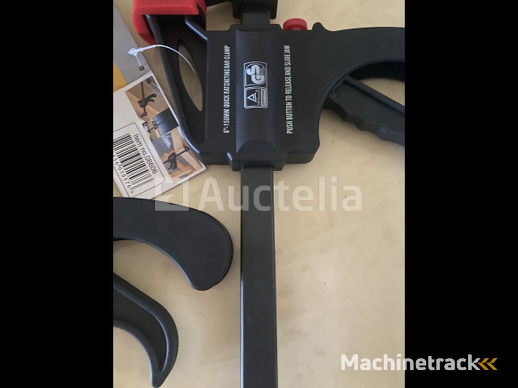 2 Quick-release clamps 150 mm