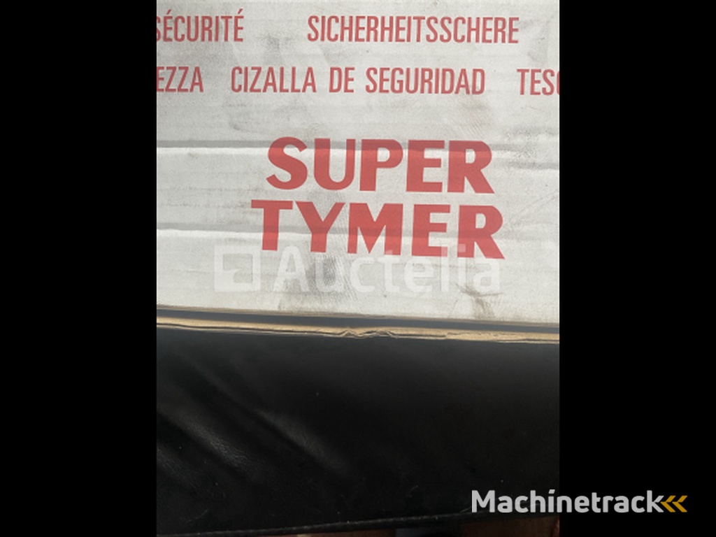 Tymer veiligheids schaar voor staalband