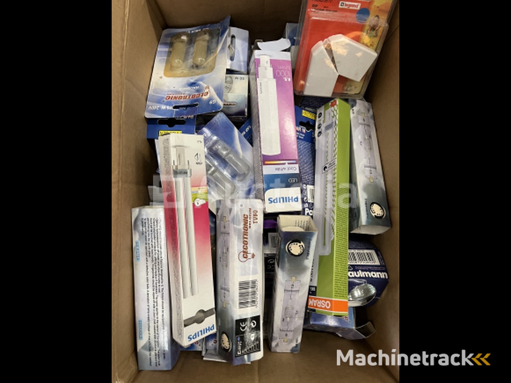 Partij lampen, led etc