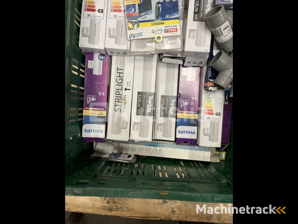 Partij lampen, led etc