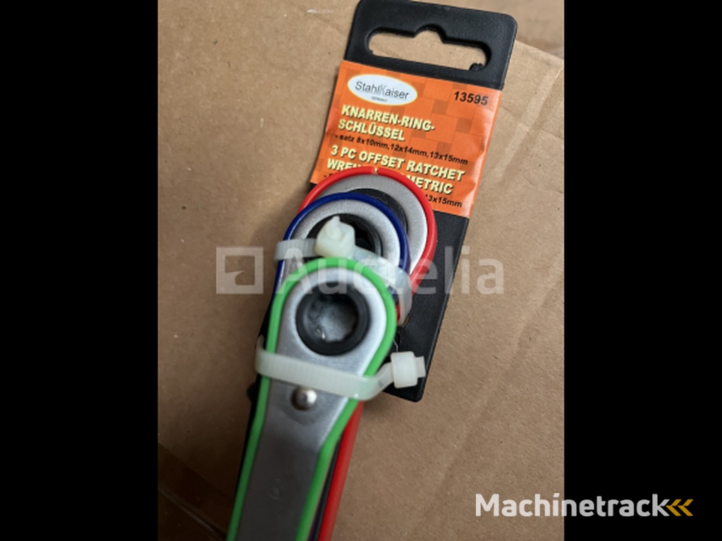 set ring ratelsleutels 8-15mm
