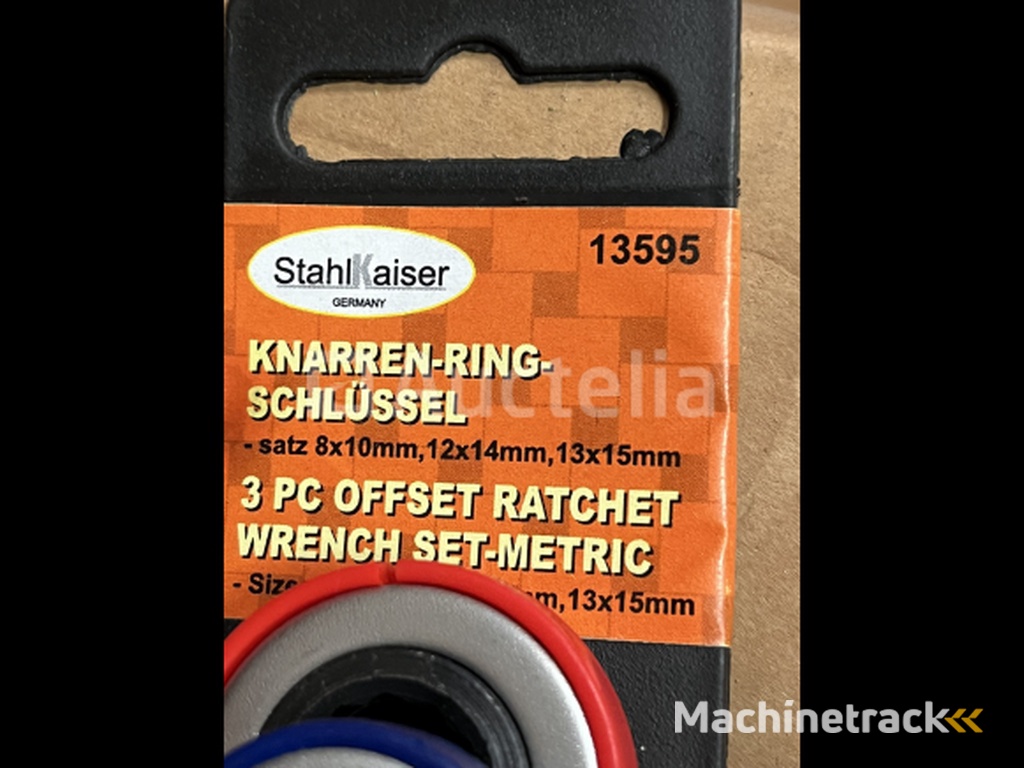 set ring ratelsleutels 8-15mm