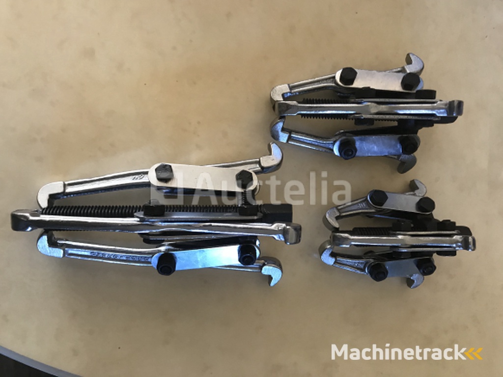 3 piece pulley puller set 80, 100 and 150mm