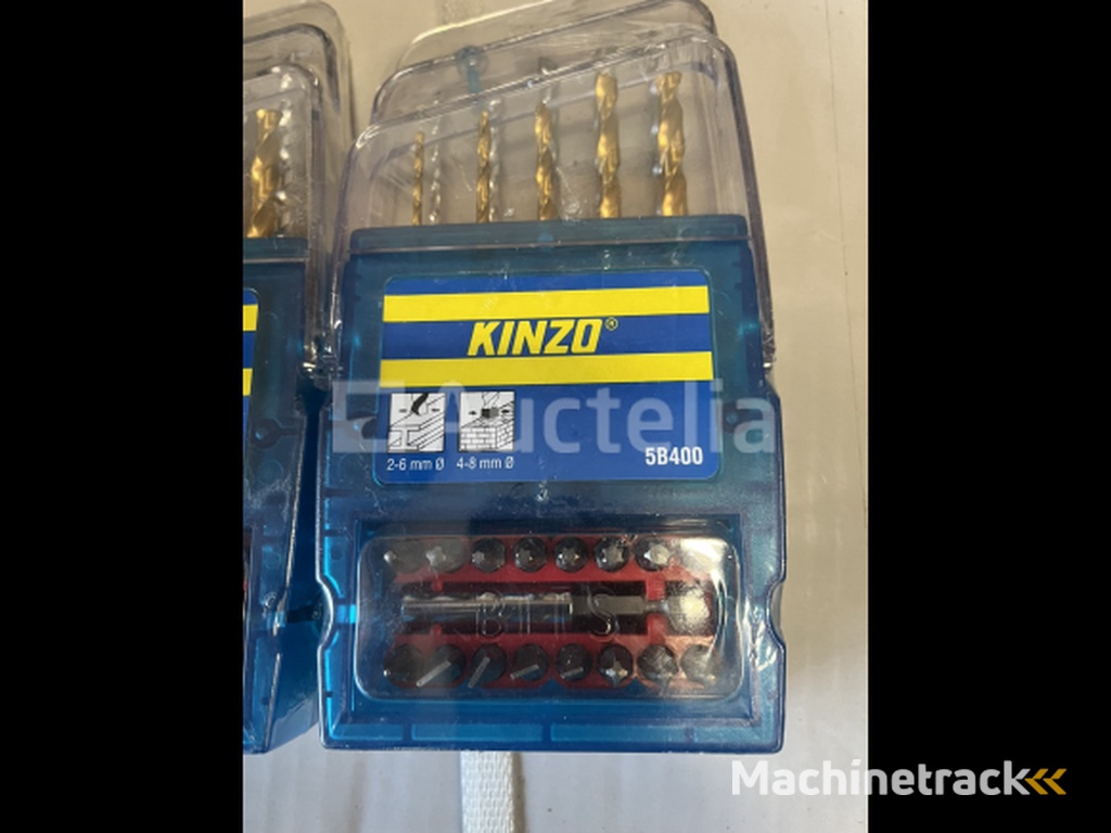 2 x set metaal en steenboren