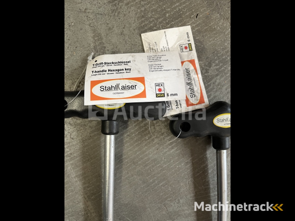 3 x T-grip spanner 6mm