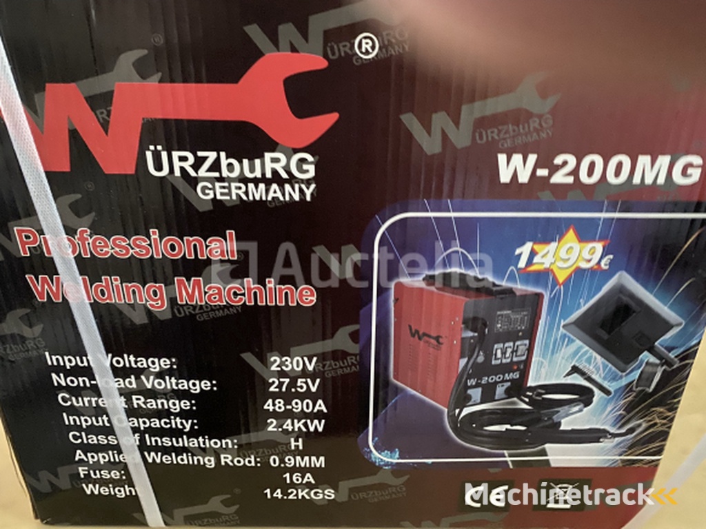 Wurzburg W-200MG Flux-Cored Welding Machine